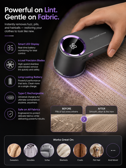 Electric  Fluff Remover
